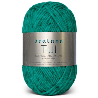 Knitting Wool Crochet Zealana-Tui-T11 Emerald knitting yarn nz